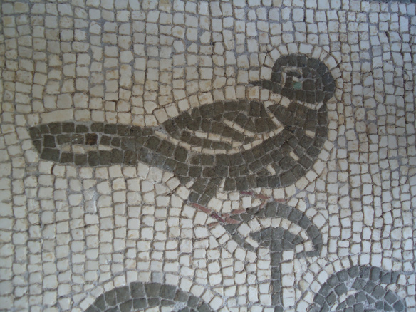Dettaglio di un mosaico dalla villa romana di Settefinestre, nei pressi di Orbetello (GR) @ARCHEOTOSCANA (Il blog della Soprintendenza Archeologia Toscana)